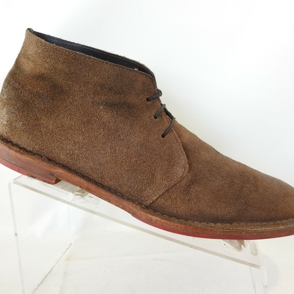 Cole Haan Size 13 M Brown Suede Chukka Mens R3D17 main image 7